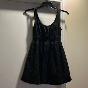 Forever 21 Black Sleeveless Lace Mini Party Dress Size Small Petite
